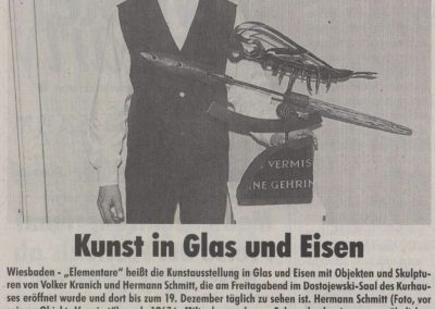 Kunst in Glas und Eisen